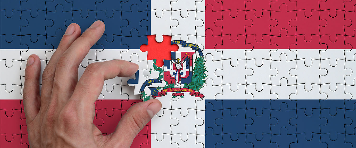 Dominican Republic Flag Puzzle