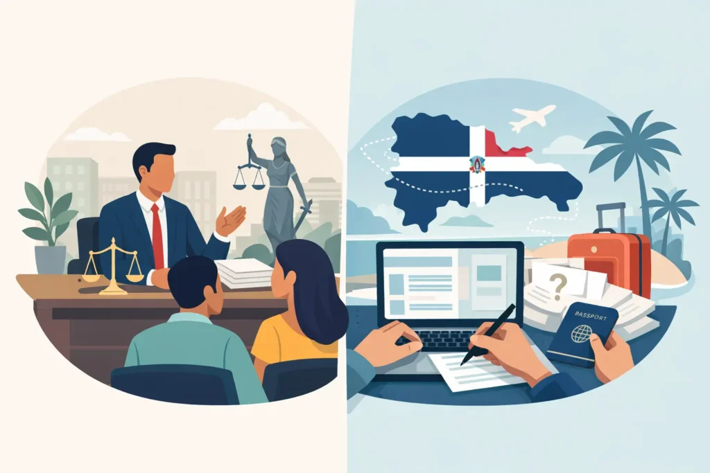 Local Attorney vs DIY Dominican Immigration