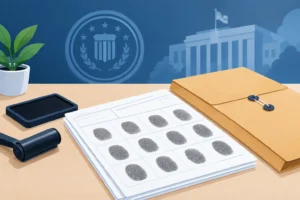 Prepare an FBI Fingerprint Package Correctly